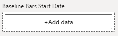 Stratada Gantt Timeline for Power BI | Timeline Bars Start Date